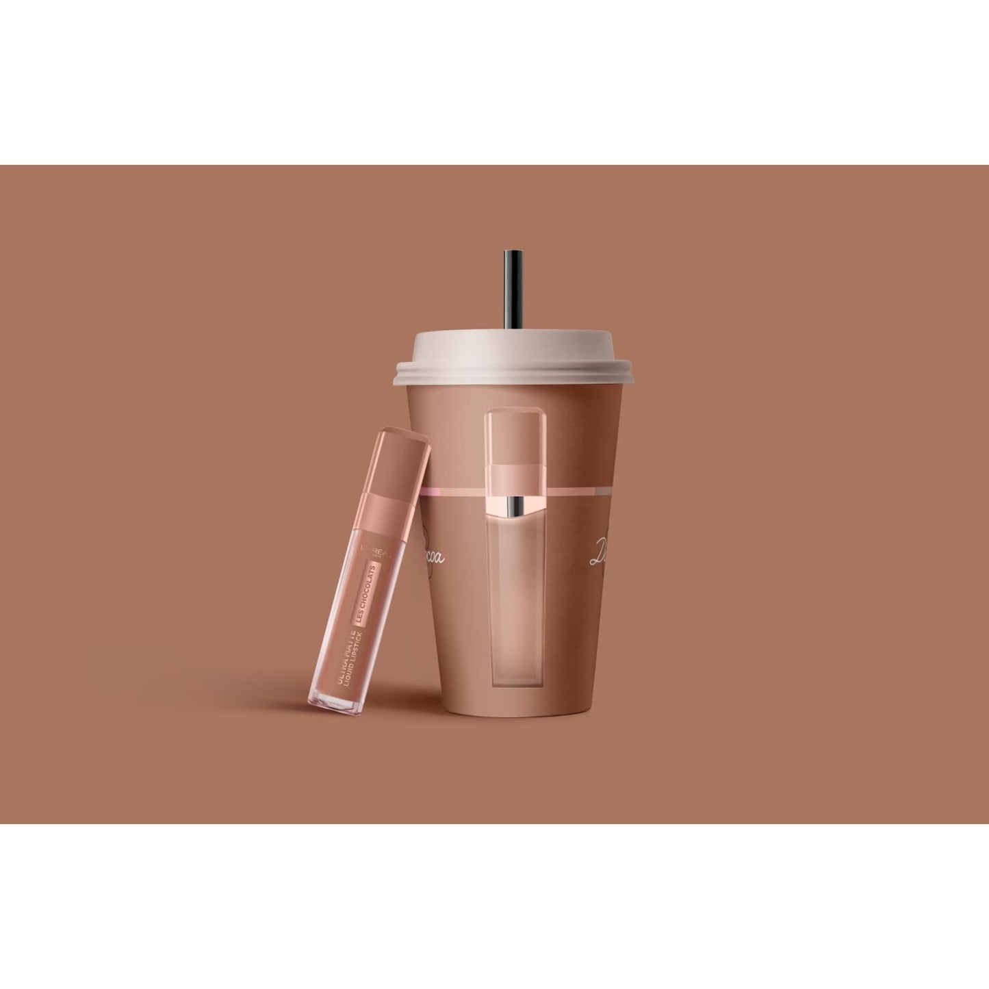 L'Oreal Paris Les Chocolats Ultra Matte Liquid Lipstick 858 Oh my Choc