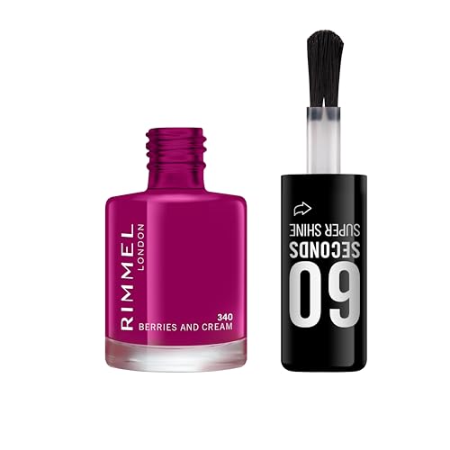 Rimmel 60 Seconds Super Shine Nail Polish, 8ml