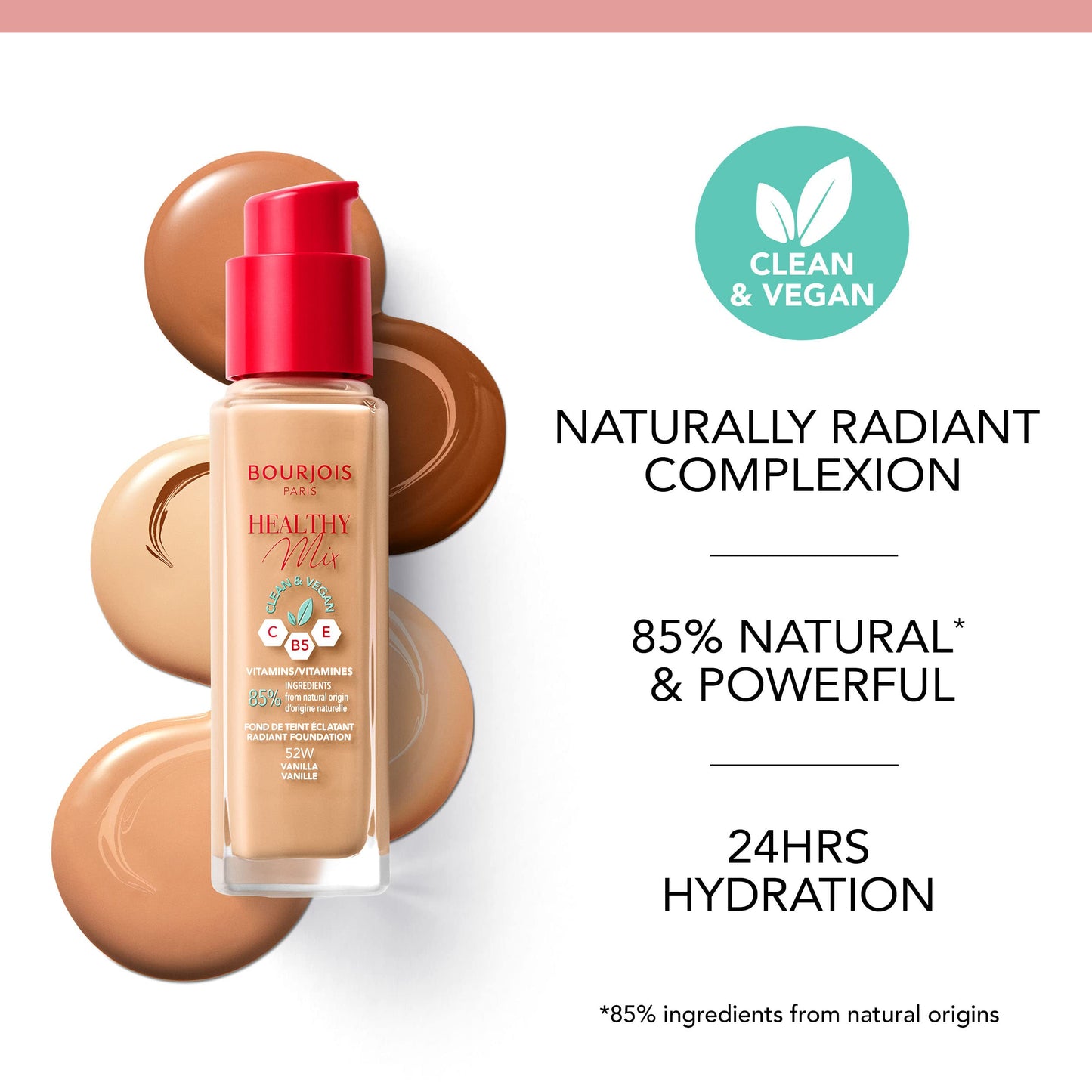 Bourjois Healthy Mix Clean Foundation vegane Grundierung