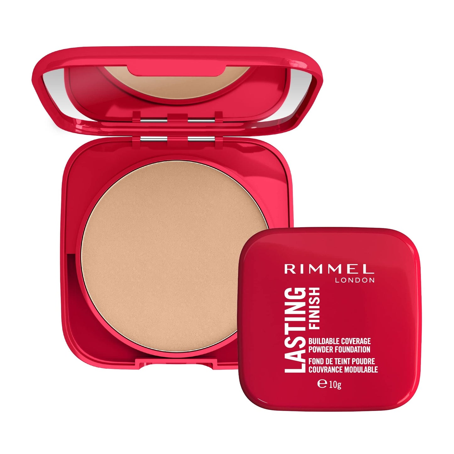 Rimmel London Lasting Finish Compact Foundation, 011 Caramel, 7g