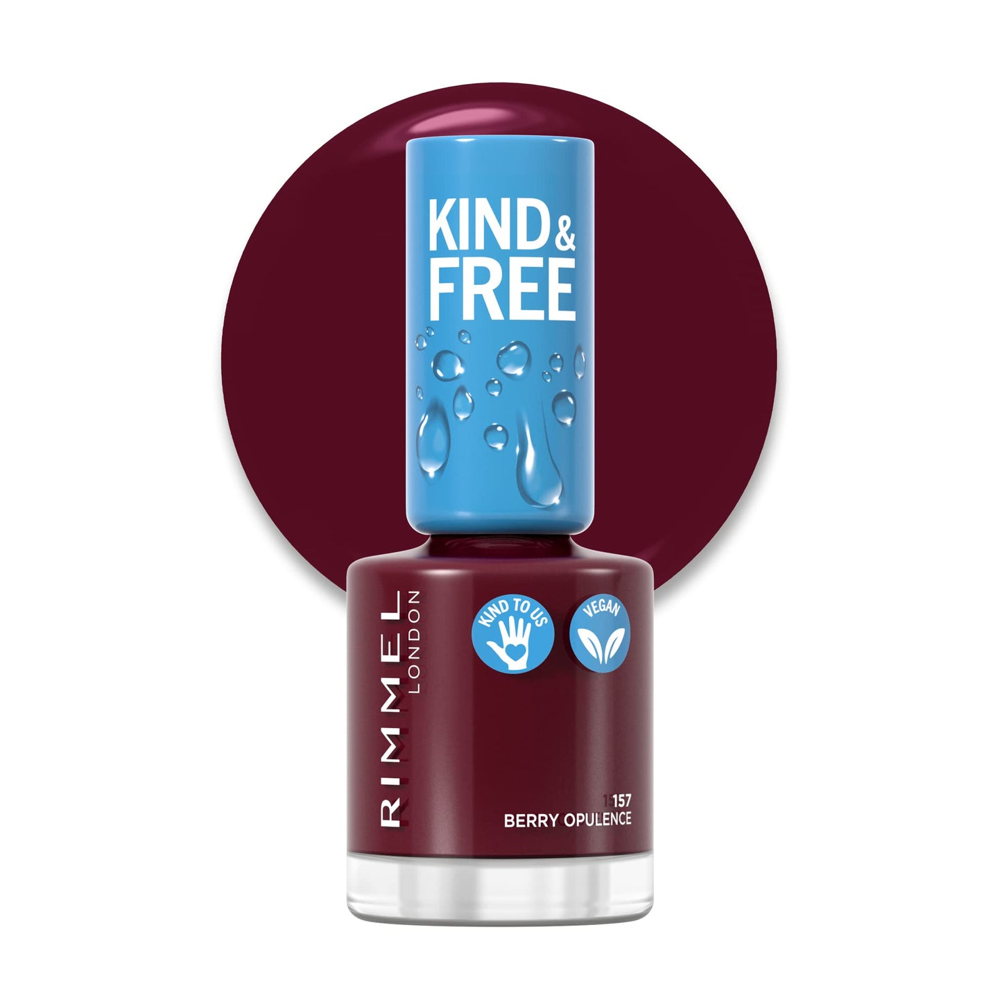Rimmel London Kind and Free Clean Nail Polish 8ml