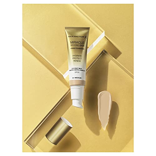 Max Factor Miracle Second Skin Foundation LSF 20