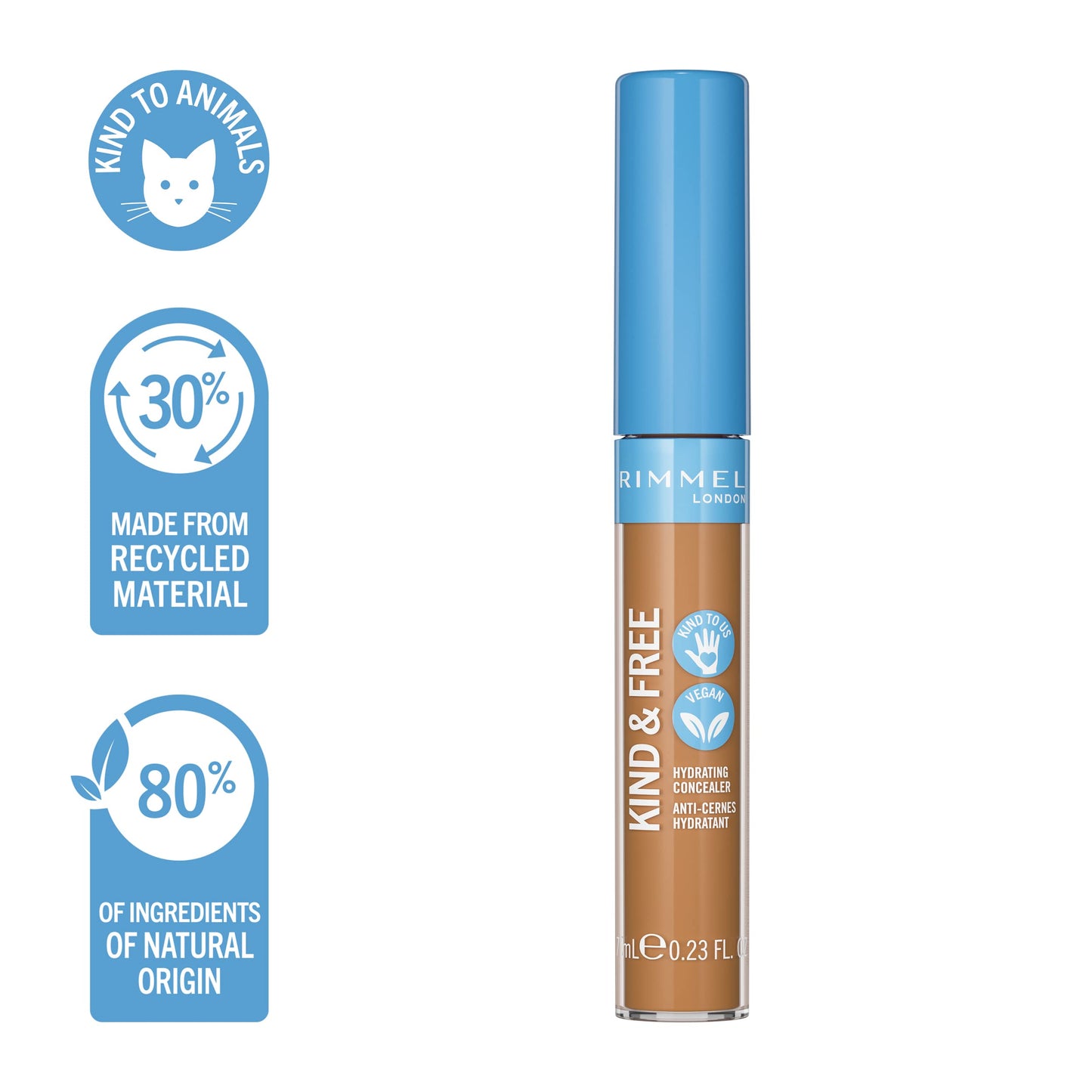 Rimmel Kind + Free 24h Hydrating Concealer, Fair 010
