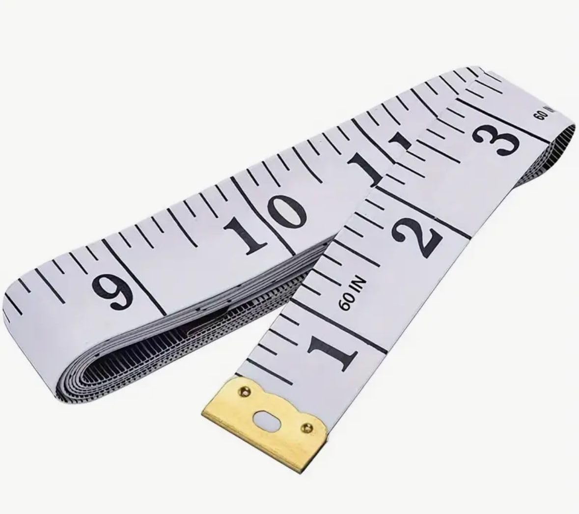 Double Sided Body Measuring Tape for Body and Waist, Perfect for Sewing/Tailors Tape, Soft & Smart Fabric Measure Tapes Durable Flexible Fiber Glass Material, 150cm / 60 inches