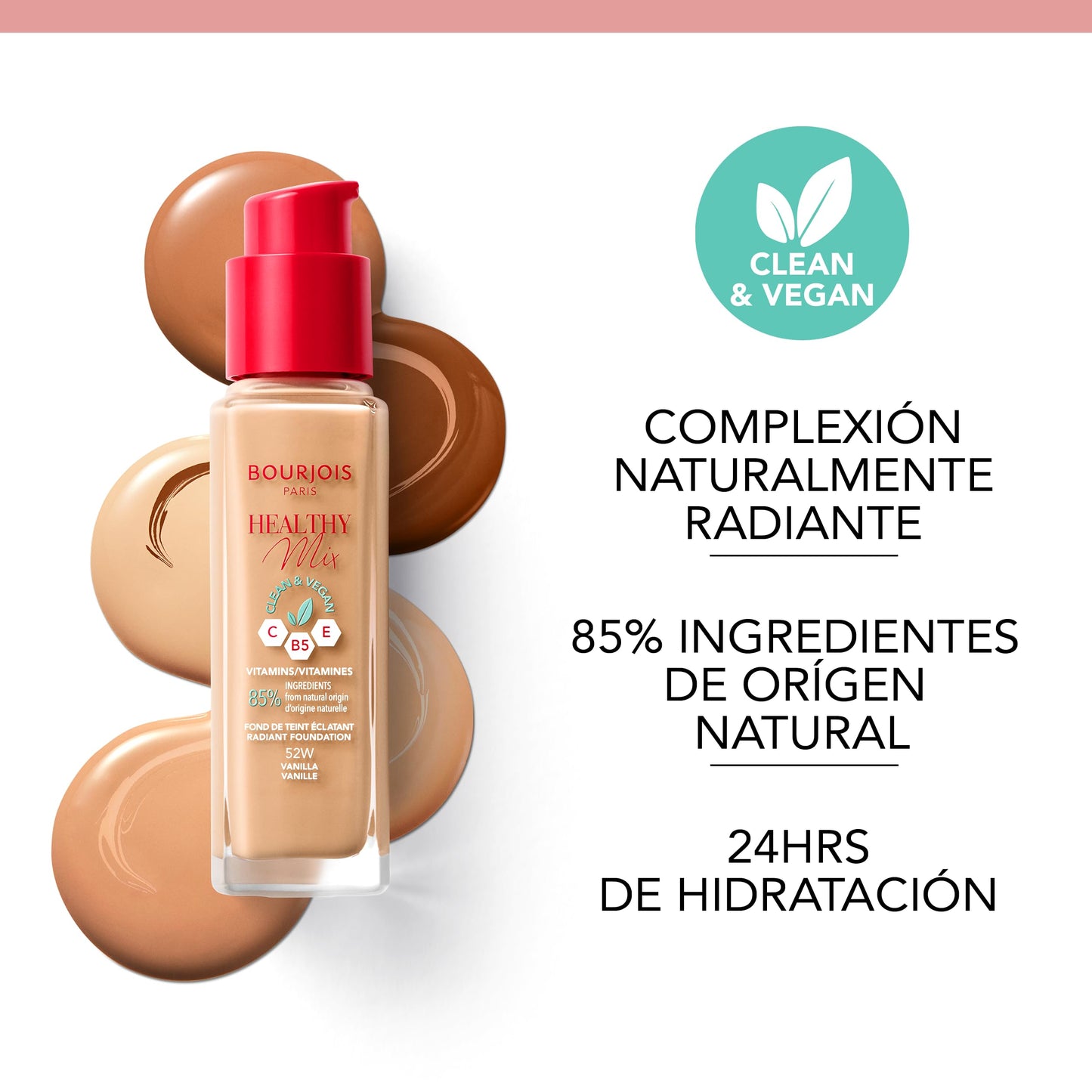 Bourjois Healthy Mix Clean Foundation vegane Grundierung