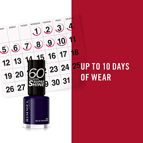 Rimmel 60 Seconds Nail Polish, Sky High