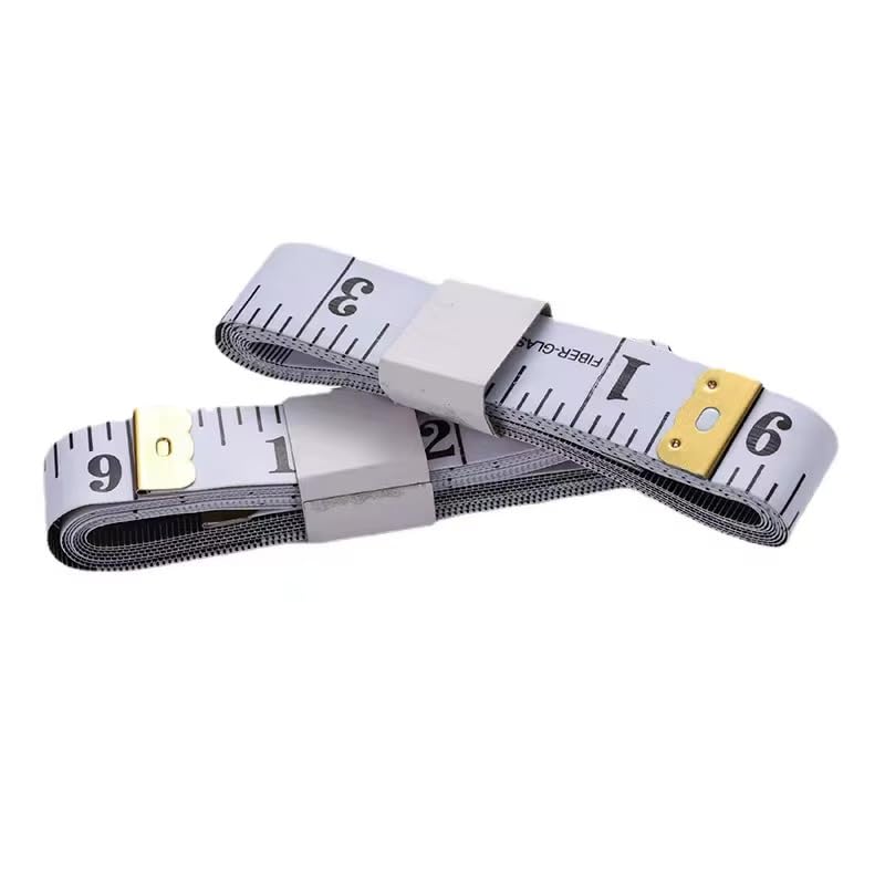 Double Sided Body Measuring Tape for Body and Waist, Perfect for Sewing/Tailors Tape, Soft & Smart Fabric Measure Tapes Durable Flexible Fiber Glass Material, 150cm / 60 inches