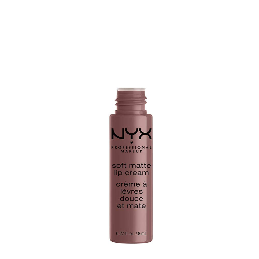 NYX Professional Makeup Soft Matte Lip Cream, Creamy and Matte Finish, Highly Pigmented Colour, Long Lasting, Vegan Formula