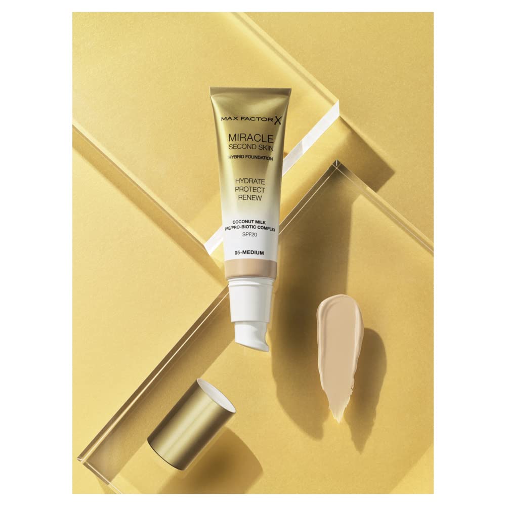 Max Factor Miracle Second Skin Foundation LSF 20