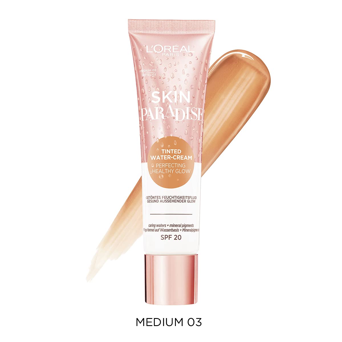 L'Oral Paris Skin Paradise getntes Feuchtigkeitsfluid Medium 04, 1 Stck