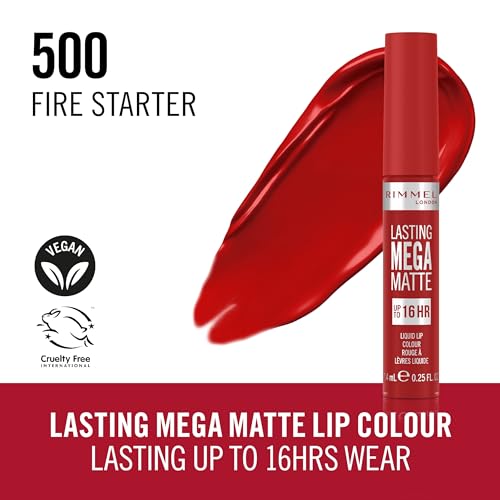Rimmel London Lasting Mega Matte Liquid Lipstick