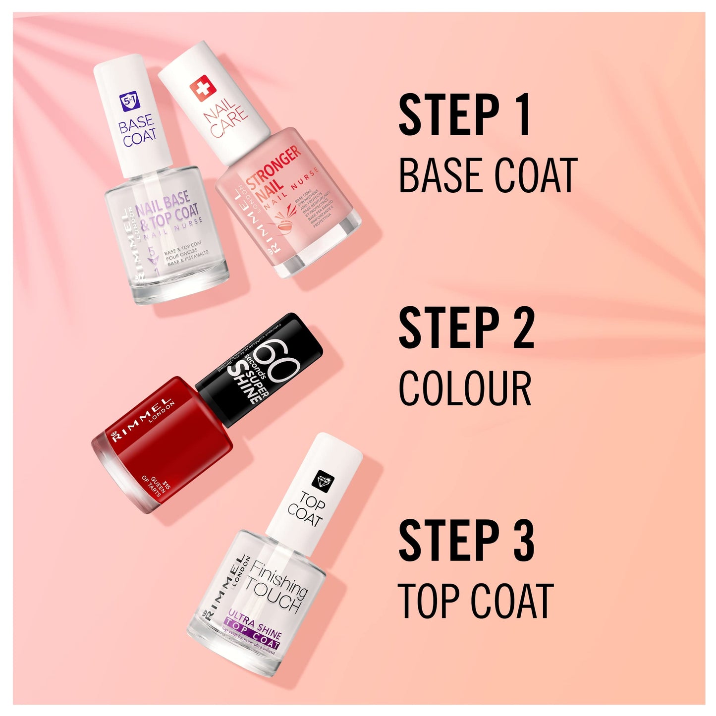 Rimmel Finishing Touch Top Coat, 3D Shade