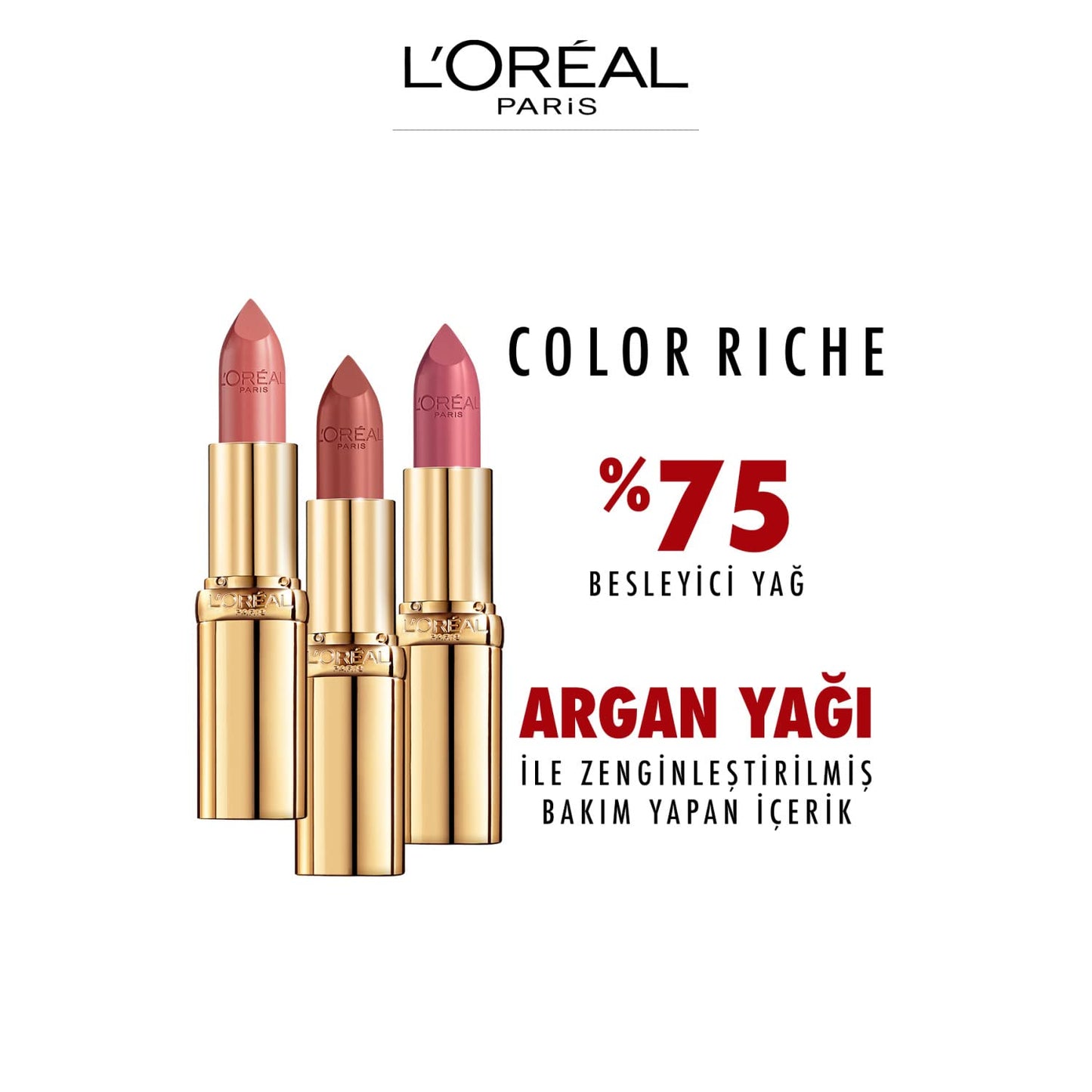 L'OREAL Color Riche Natural Lipstick 216 Rose Printemps