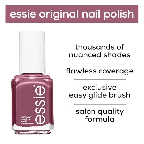 Essie Nail Polish 37 Lilacism Light Lilac Colour, Original High Shine and High Coverage Nail Polish 13.5 ml